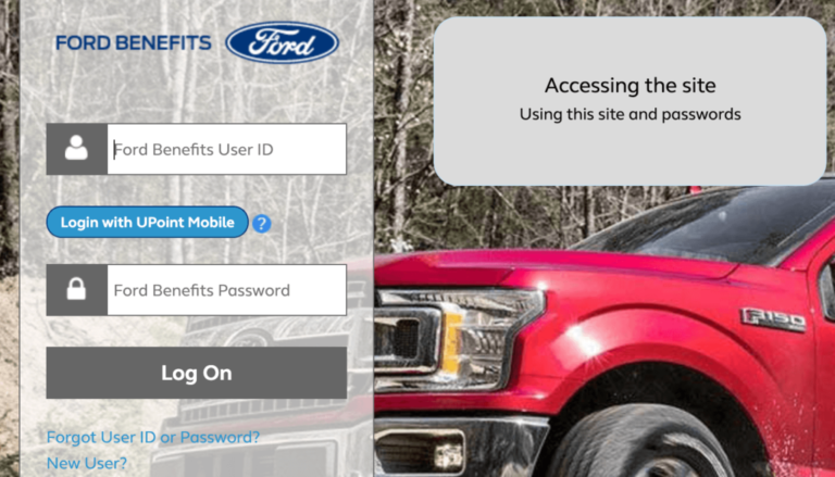 MyFordBenefits login